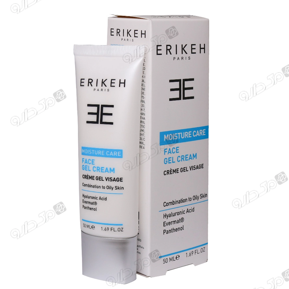 ژل کرم مرطوب کننده صورت پوست چرب اریکه